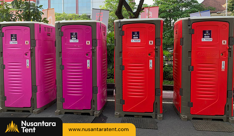 Kenyamanan Maksimal dengan Sewa Toilet Portable dari Nusantara Tentt